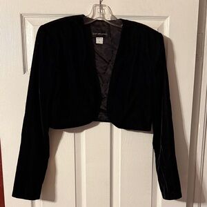 Scott McClintock Black Velvet Jacket